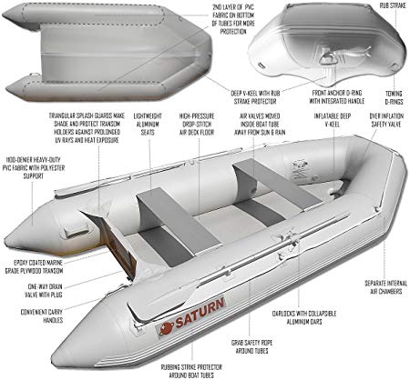 Saturn Inflatable Boats 9.6'