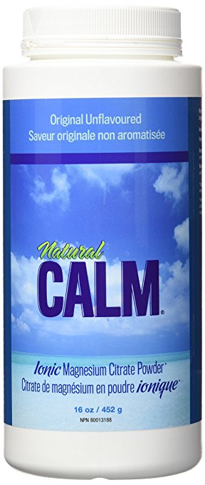 Natural Vitality calm magnesium citrate powder unflavoured 452 grams