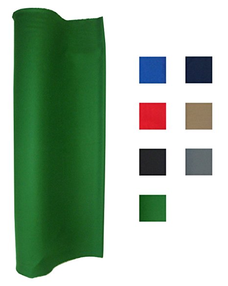 21 Ounce Pool Table - Billiard Cloth - Felt Priced Per Foot Choose From English Green, Blue, Navy Blue, Light Gray, Black, Red or Tan