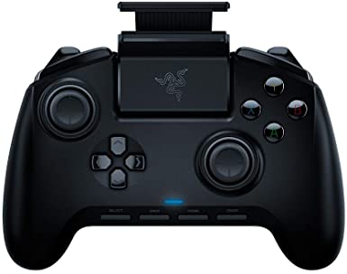 Razer Raiju Mobile: Ergonomic Multi-Function Button Layout-Hair Trigger Mode-Adjustable Phone Mount-Mobile Gaming Controller for Android