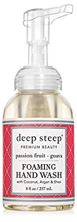 Deep Steep Foaming Hand Wash, Passion Fruit Guava, 8 Ounce