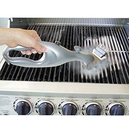 Hot sale BBQ Grill Brush Original Steam Oven Automatic Cleaning Brush Cleaner for a Spotless Clean Grill and Healthier Tastier Barbeque. Cleans Gas or Charcoal Grills
