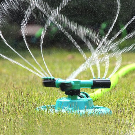 Lawn Sprinkler, UNIFUN Garden Sprinklers Water Entire Lawn And Garden Without Oscillating Systems Waste