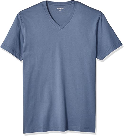 Goodthreads Mens Short-Sleeve V-Neck Cotton T-Shirt