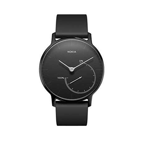 Withings / Nokia | Steel – Activity Tracker, Sleep Monitor, Water Resistant Smart Watch with 8-month battery life