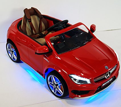 sx1538 Red Mercedes CLA45-AMG Ride-on Car for children 2-5 years old with remote control and Safety Radar