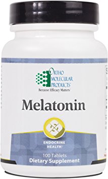 Ortho Molecular - Melatonin - 100 Tablets