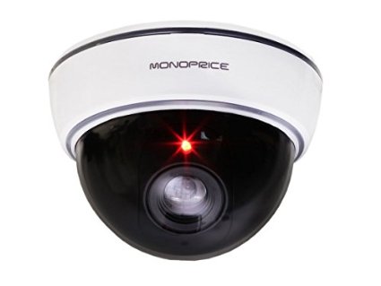 Monoprice 108429 Dummy Dome Camera with Switchable On/Off LED