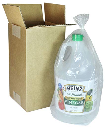 Heinz Distilled White Vinegar, 128 oz, Poly Bagged & Boxed