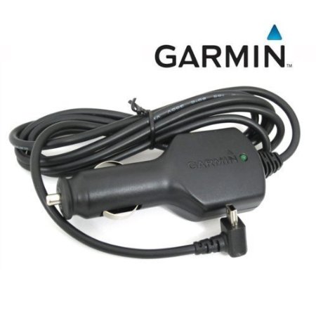 Garmin Original Replacement 12V Cigarette Lighter Vehicle Power Cable Adapter Cord (010-10723-14) for Garmin Nuvi 1100 1200 1250 1260 1300 1350 1370 1390 1450 1490 2200 2250 2300 200 205 250 255 260 265 270 275 285 295 GPS Navigator * Car Charger is compatible w/all W WT T LT LM LMT Models*