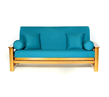 Lifestyle Covers Teal Full Size Futon Cover