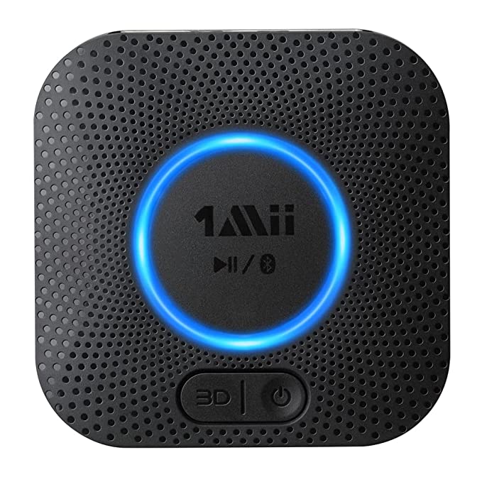 1mii Bluetooth Receiver, Hi Fi Wireless Audio, 4.2 Adapter with 3D Surround for Home Music Streaming Stereo System