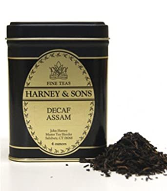 Decaffeinated Assam, Loose tea in 4 Ounce tin
