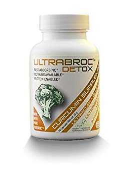 UltraBroc DETOX Brocoli Seed Extract with Truebroc Glucoraphanin 60 Vegetarian Capsule