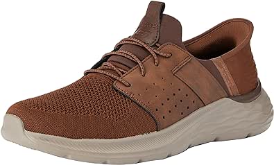 Skechers mens Garner - Newick Hands Free Slip-in Moccasin