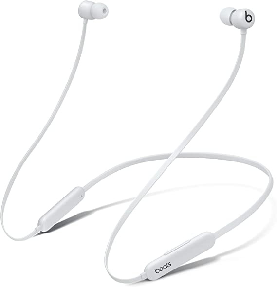 New Beats Flex Wireless Earphones – Apple W1 Headphone Chip, Magnetic Earbuds, Class 1 Bluetooth, 12 Hours of Listening Time, Built-in Microphone - Gray (Latest Model)