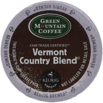 Green Mountain Coffee Vermont Country Blend, K-Cup Portion Pack for Keurig K-Cup Brewers (Pack of 48)