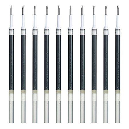 Pentel Refills Ink for EnerGel Liquid Gel Pen, 1.0mm, Black Ink, Value Set