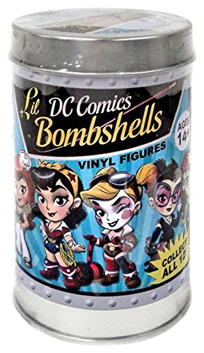 NEW 2016! DC Comics: DC Bombshells Mini Vinyl Figures Blind Mystery Tin - New Collectible 2016