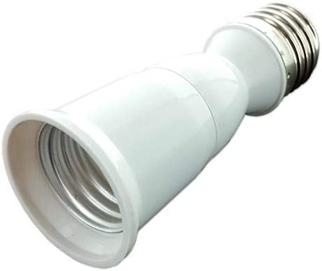 LH0958 E26/E27 Medium Base Socket Extender, extends lamp 3 inches