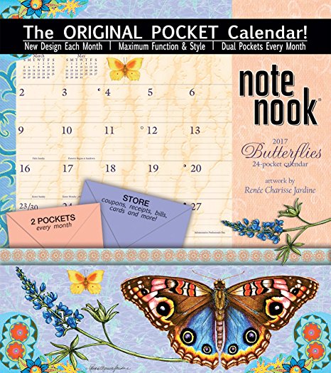 Wells Street by Lang 2017 Butterflies Note Nook, January to December 2017 (17997007194)