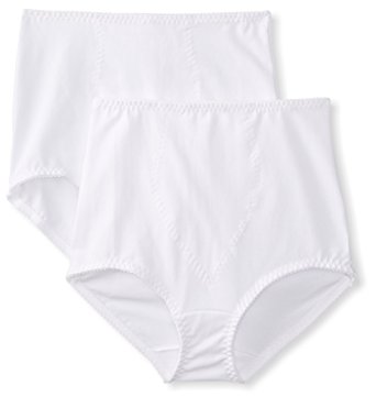 Bali Women's Smoothers Shapewear Cotton Brief with Light Control (Pack of 2)