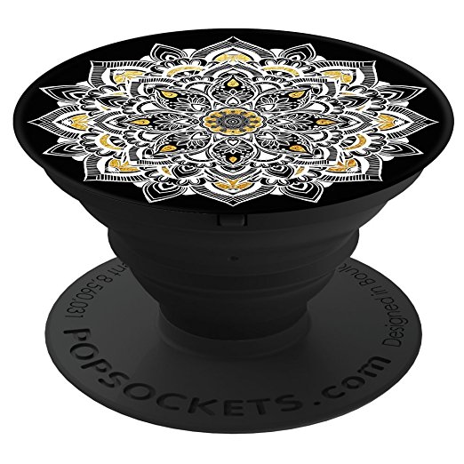 PopSockets Stand for Smartphones & Tablets - Golden Lace