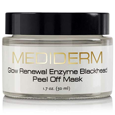 Mediderm Glow Renewal Enzyme Blackhead Peel Off Mask, 1.7 Oz.