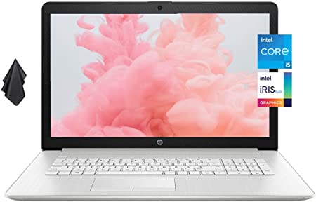 HP Pavilion 17 Laptop, 17.3" FHD IPS 100% sRGB Display, 11th Gen Intel Core i5-1135G7, Intel Iris Xe Graphics, 16 GB RAM, 1 TB SSD, WiFi, Webcam, Long Battery Life, Windows 11 (Latest Model)