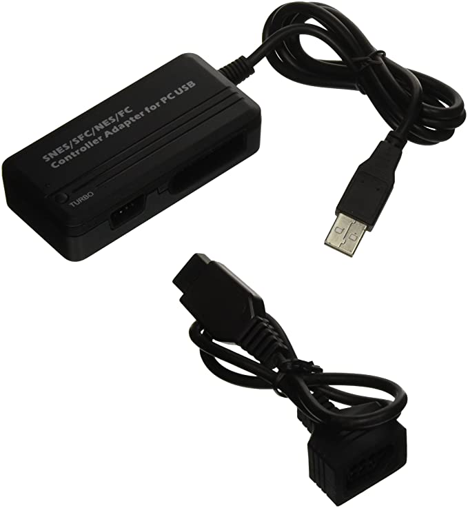 TOTALCONSOLE PC053 Super NES/Super Famicom/NES/Famicom Controller Adapter for PC & PS3 USB