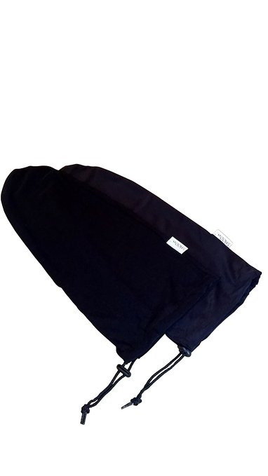SHOOin Expandable Travel Shoe Bags with Locking Drawstring 2 quality bags black