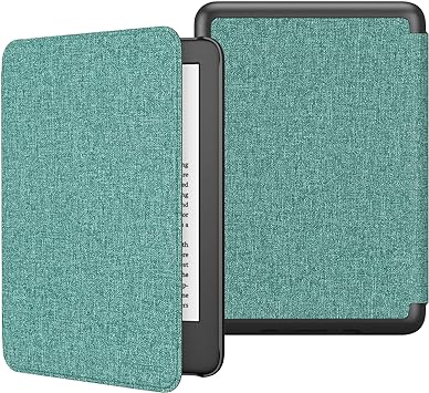 MoKo Case Fits 6" All-New Kindle (11th Generation-2022 Release), Lightweight Shell Cover with Auto Wake/Sleep for Kindle 2022 11th Gen e-Reader, Denim Green