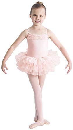 Bloch Girl's Des Demona Tutu Comfort Leotard Dress