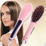 Efloral Brush Hair Straightener Detangling Hair Brush for Faster Instant Magic Silky Straight Hair Stylingzero Damage Anion Hair Care Anti Scald Massage Straightening Irons