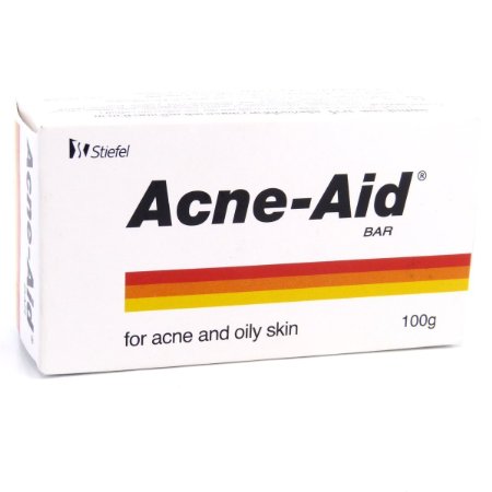 Acne-Aid Soap Bar for Acne and Oily Skin : 100g