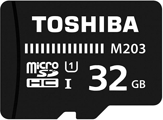 TOSHIBA Micro SD Card 32GB M203 microSDHC UHS-I U1 Card Class 10 microSD 32G Memory Card 100MB/s