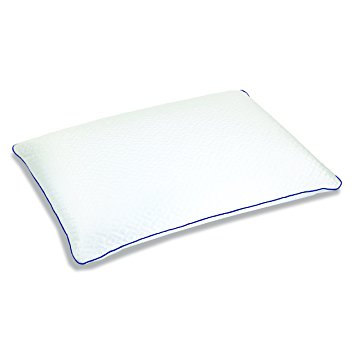 Sleep Innovations Queen Size Lasting Cool Memory Foam Pillow, 18 by 28"