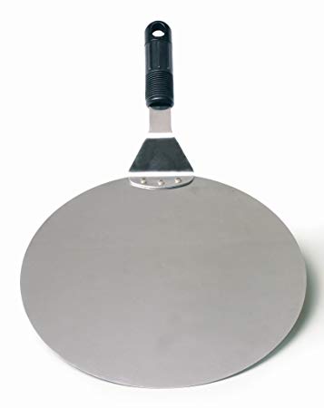 RSVP Endurance Stainless Steel Oven and Pizza Spatula, 10-inch diameter