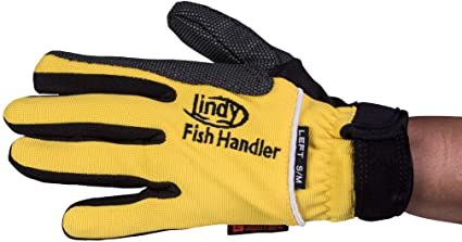 Lindy Fish Handling Glove Puncture-Proof and Cut Resistant Fish-Grabbing Glove, Color May Vary