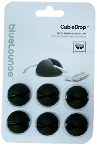 Blue Lounge 6-pack Cable Drop Black 15-210