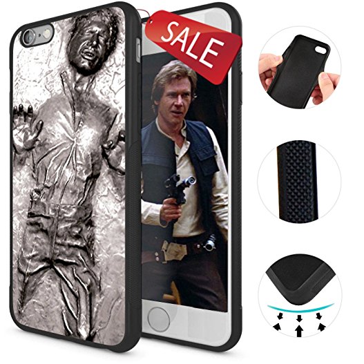 Onelee - Star Wars Han Solo Frozen R2D2 TPU Case for iPhone 6 / 6S 4.7" (6s-4.7-1)