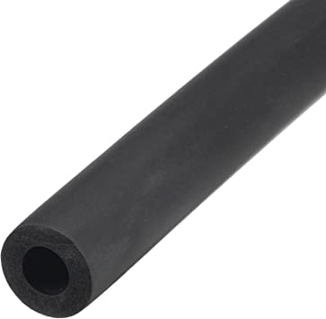 uxcell Foam Tubing for Handle Grip Support, Pipe Insulation, 10mm(3/8") ID 20mm OD 1m Length Black