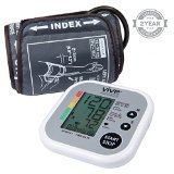 Blood Pressure Monitor by Vive Precision - Best Automatic Digital Upper Arm Cuff - Most Accurate Portable and Perfect for Home Use - One Size Fits All Cuff - 2 Year Warranty