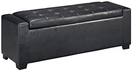 Signature Design by Ashley B010-209 Upholstered Bench Black