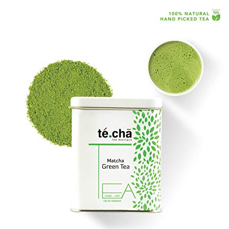 Te.cha Japanese Matcha Green Tea, 50 g