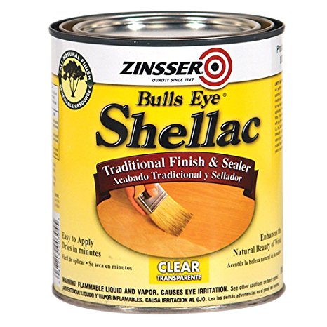 Rust-Oleum Zinsser 304H 1-Quart Bulls Eye Clear Shellac