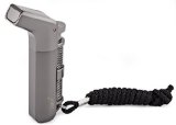 Scorch Torch Tactical Ergonomic Angle Double Jet Flame Torch Cigarette Cigar Lighter w Keychain and Strap Gunmetal