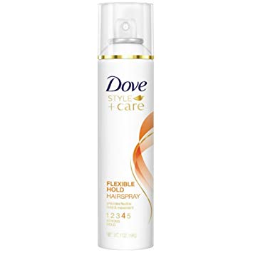 Dove Style   Care Flexible Hold Hairspray, Strong Hold 7 oz (Pack of 5)