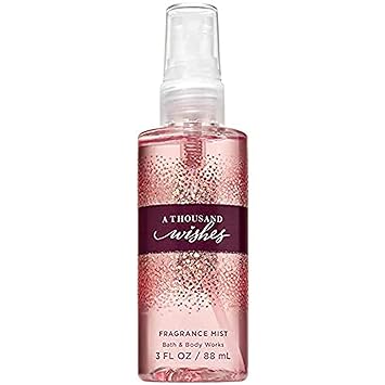 Bath & Body Works A THOUSAND WISHES Travel Size Fine Fragrance Mist 3 Fluid Ounce (2020 Edition)