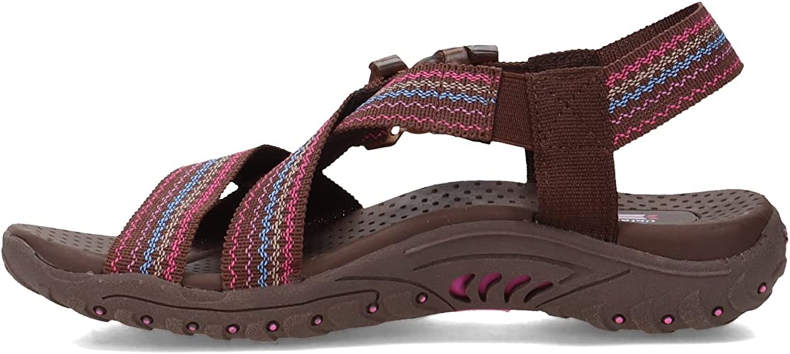 Skechers Reggae - Rise & Shine Chocolate Multi 11 B (M)